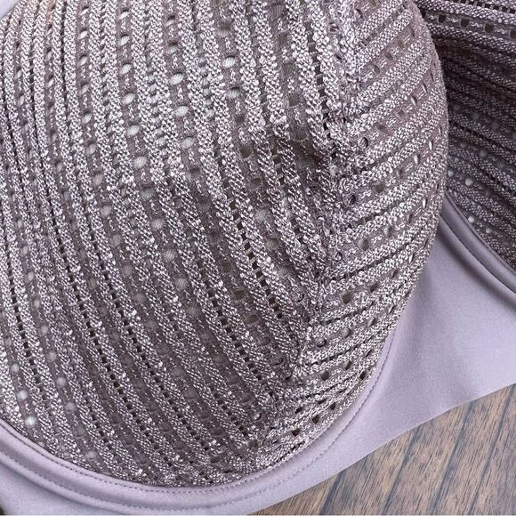 ThirdLove Mauve Eyelet Lace Balconette Bra NWT 46B - Picture 2 of 4